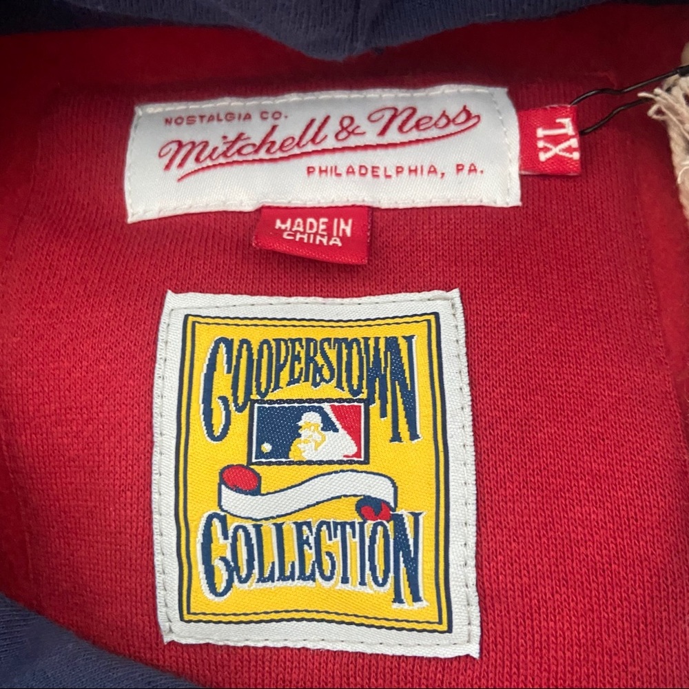 NEW Mitchell & Ness LA Angels Trading Block Hoodie - Picture 4 of 5